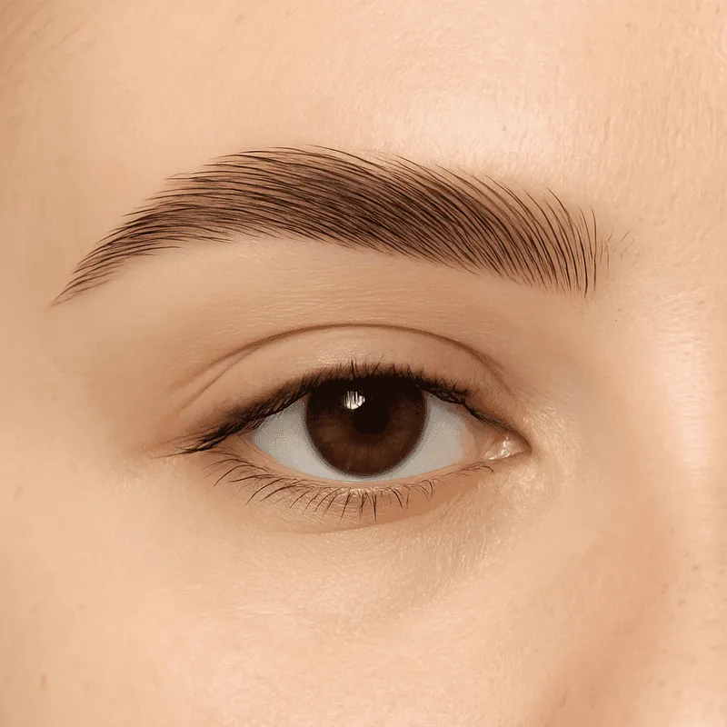 Eyebrow Waxing Results - After